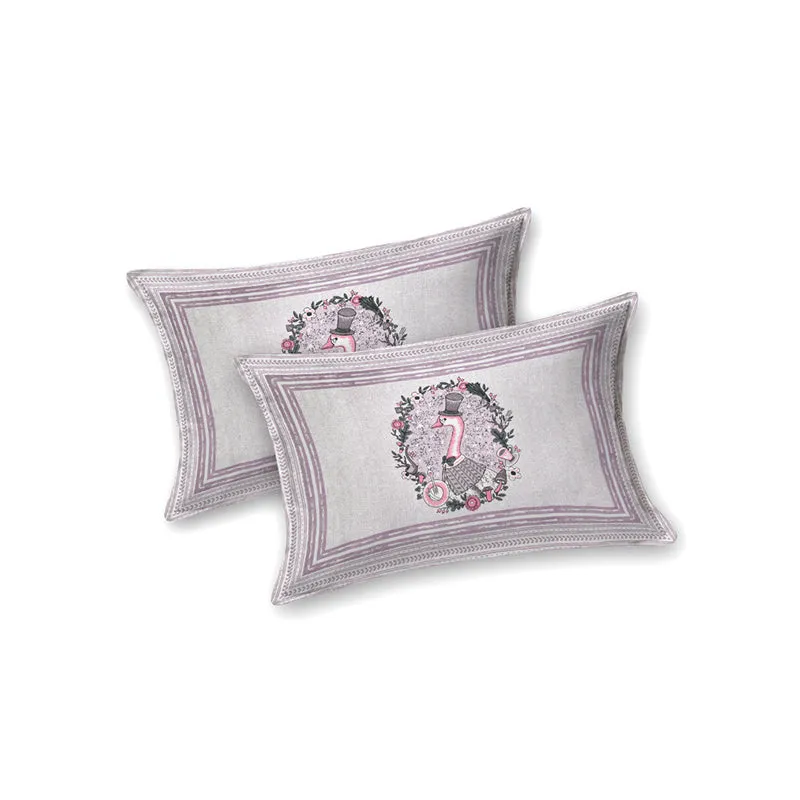 Panchatantra Pals Kids Cotton Bedsheet (Pink) - 140 TC media 5