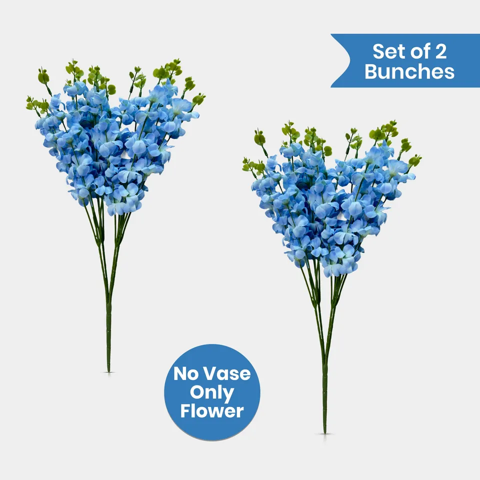 Botanical Cherry Blossom Artificial Flower - Set Of Two media 4