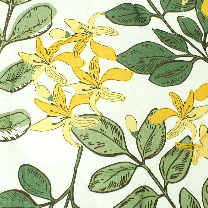 Golden Canopy Cotton Comforter - 350 GSM media 5