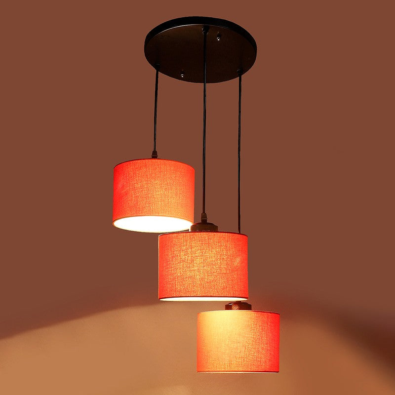 Lumera Drift Metal Ceiling Lamp - Orange media 6