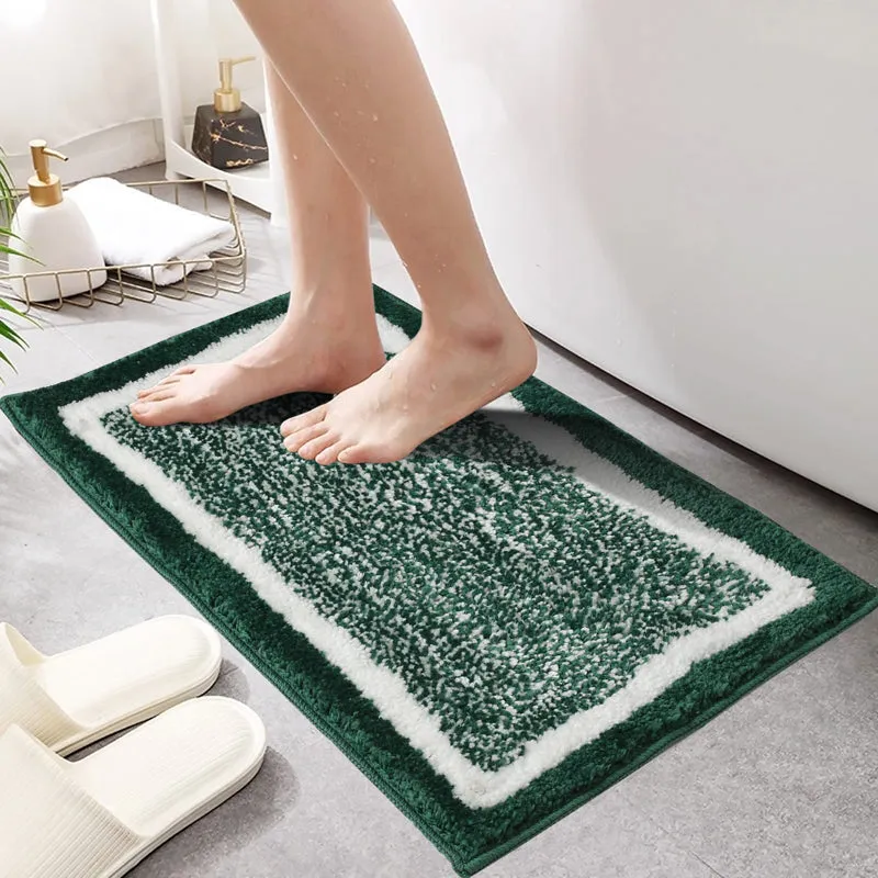 Velora Cotton Bath Mat - Green media 3