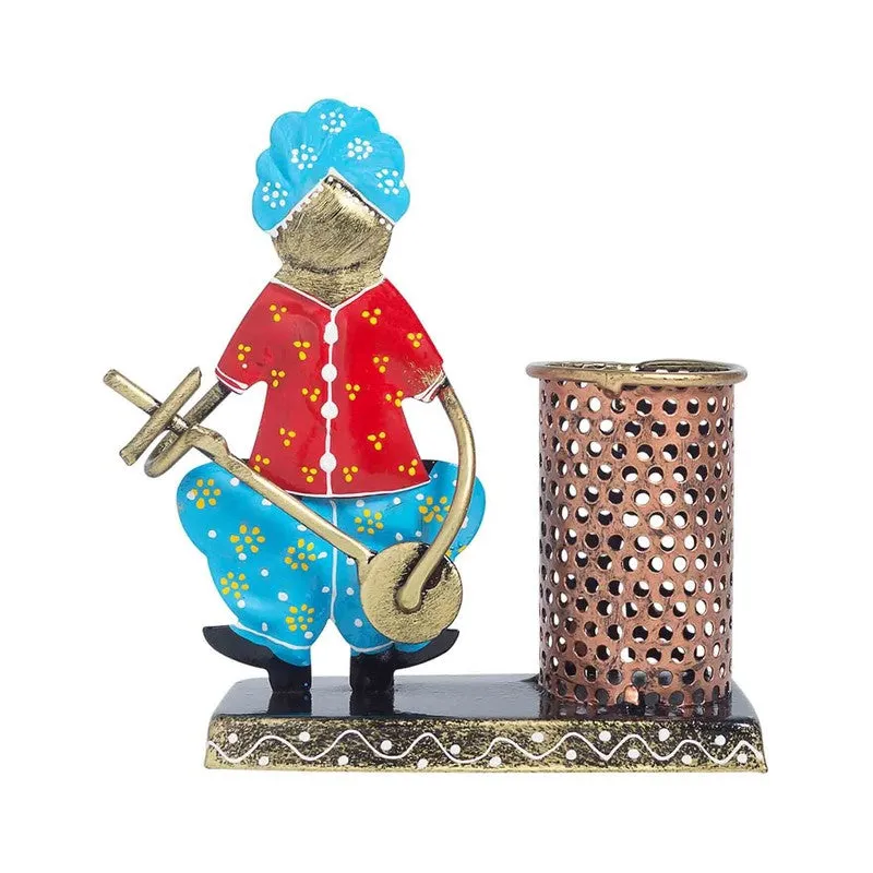 Traditional Musician Iron Desk Stationery Holder media 3
