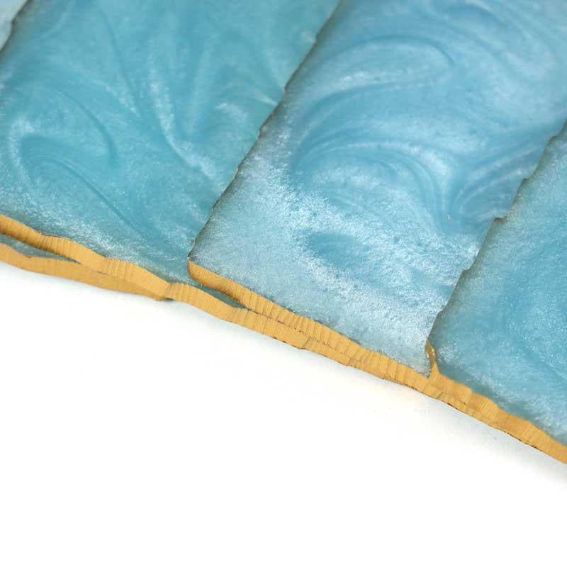 Marble Swirl Coaster (Sky) - Set Of Six media 6
