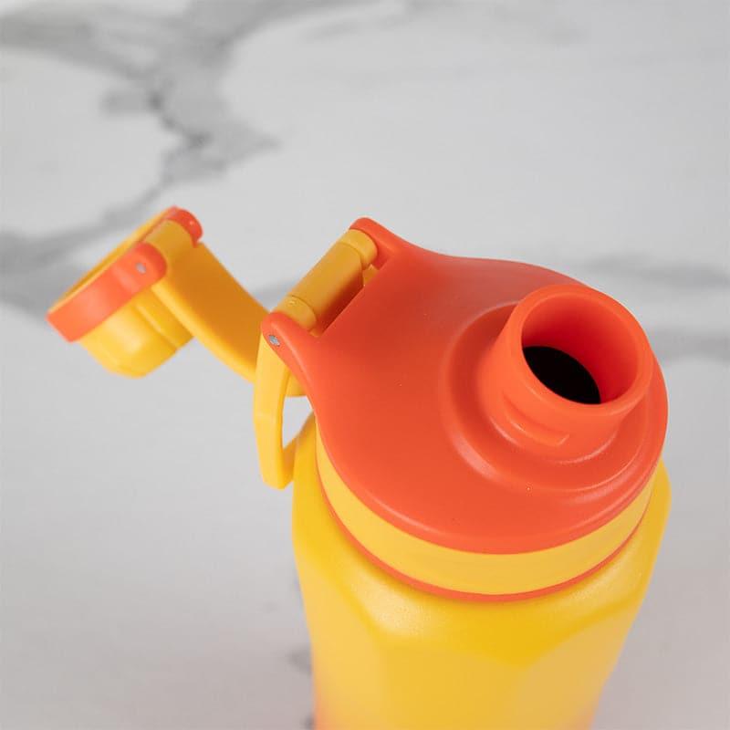 Serene Sip Hot & Cold Thermos Water Bottle (Blue & Yellow, 800 mL Each) - Set Of Two media 4