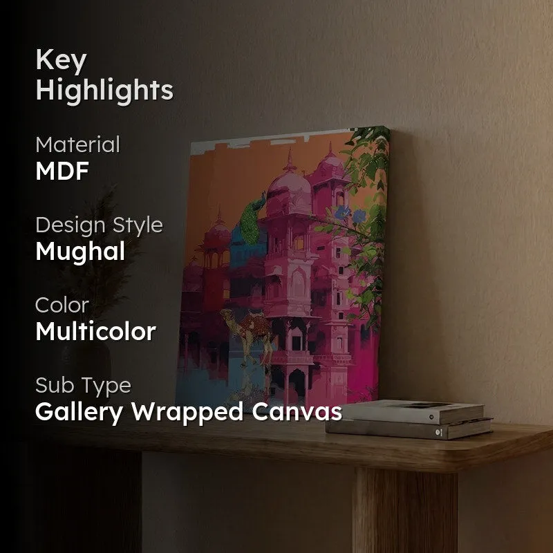 Architecture Charm Wall Painting media 2
