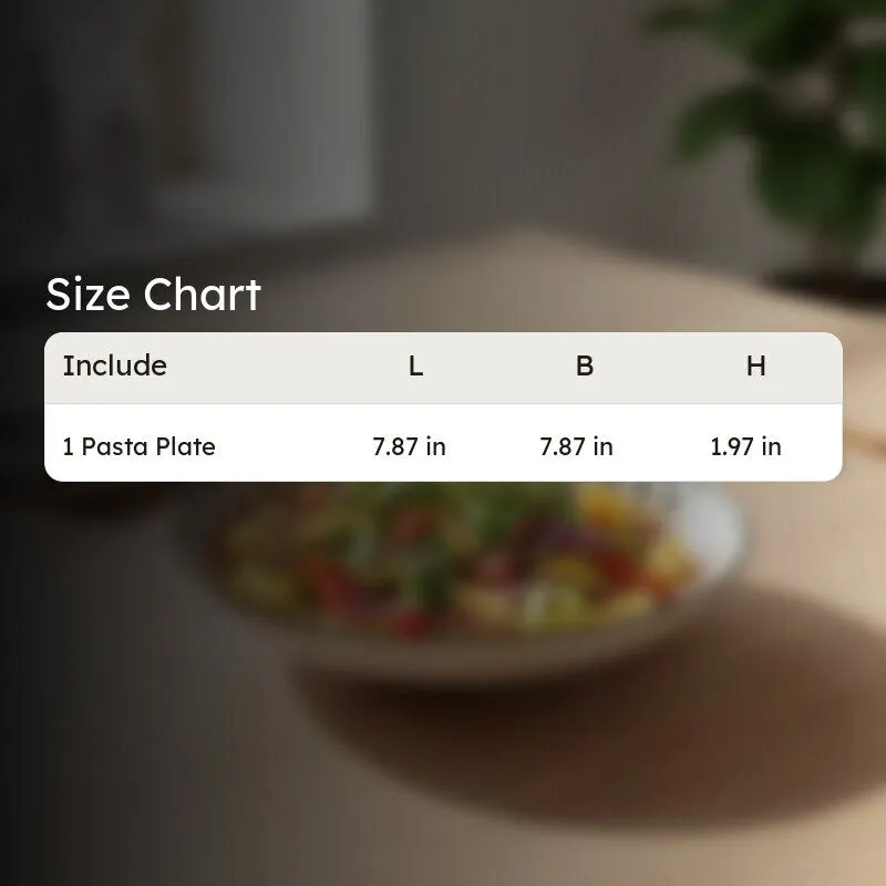 Feast Aura Ceramic Pasta Plate media 8