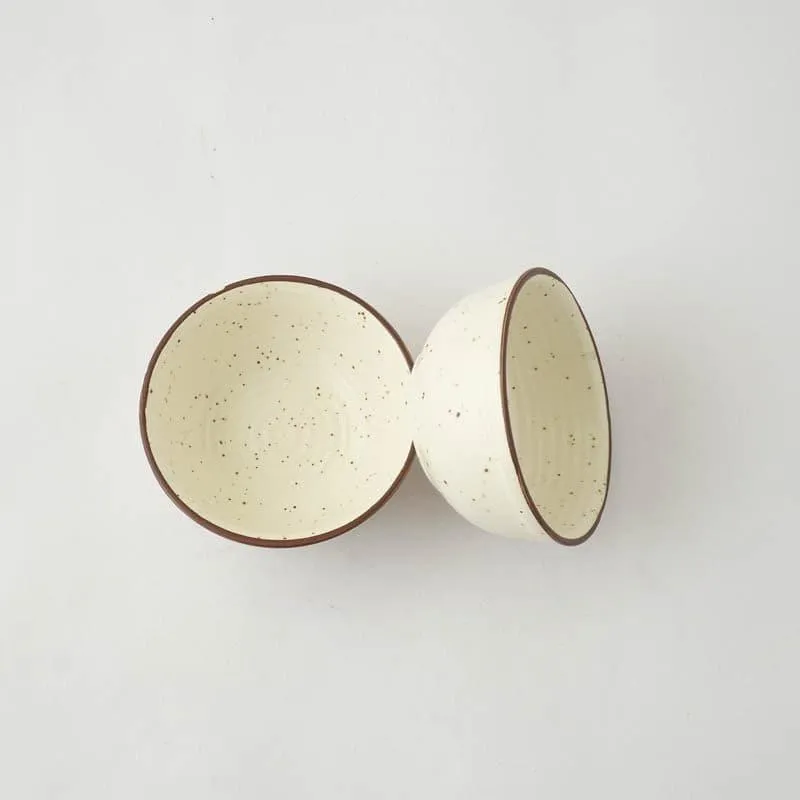 Beige Mia Bowl - Set Of Two media 4