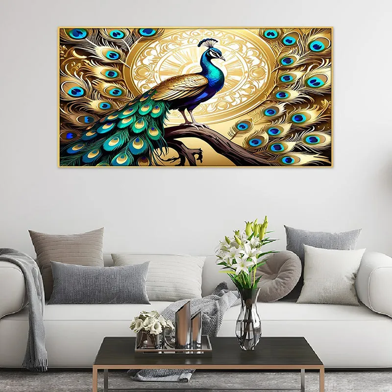 Mayura Profile Canvas Wall Painting media 1