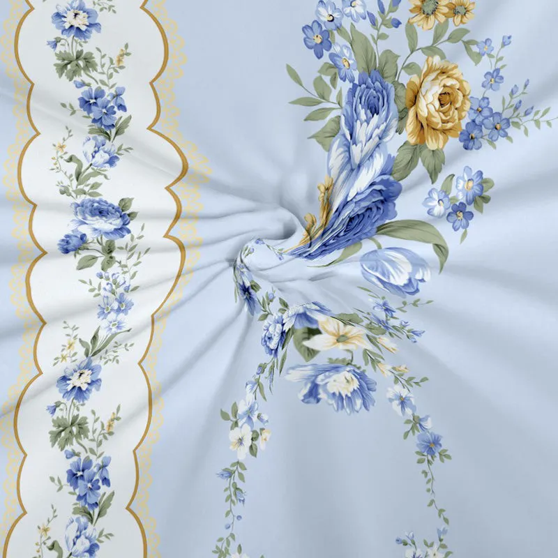 Floral Blossom Aura Curtains - Set of Three media 6
