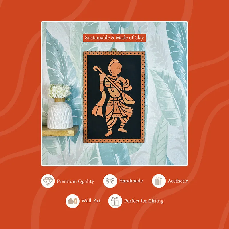 Sarasa Sundari Terracotta Wall Art media 7
