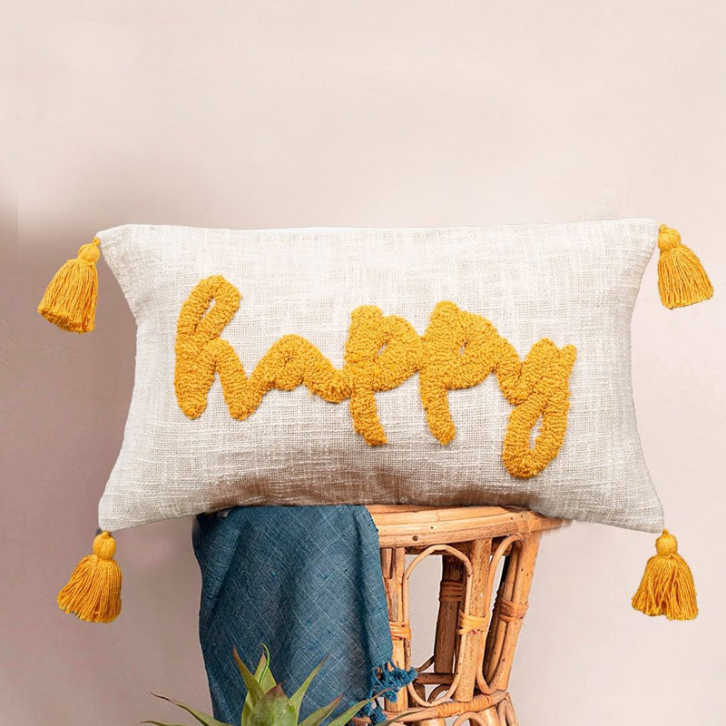 Sunshine Soul Tufted Cushion Cover media 4