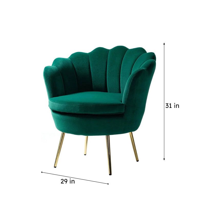 Zenvira Meadow Accent Chair  Green media 8