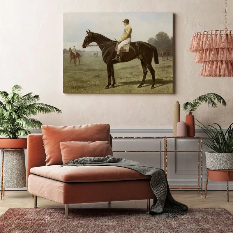Horse & Rider Wood Wall Art media 3