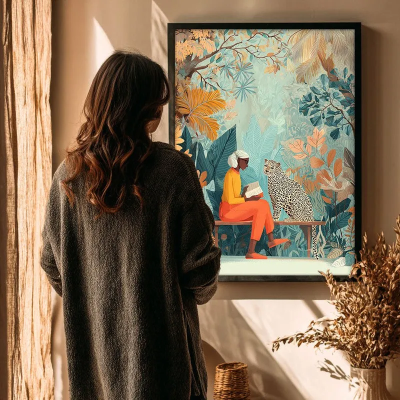 Aurevia Canvas Wall Painting With Black Frame media 5