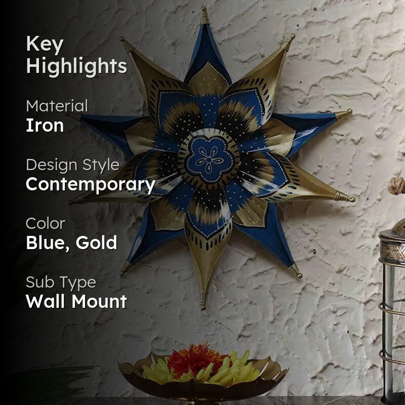 Starburst I Iron Wall Accent media 2