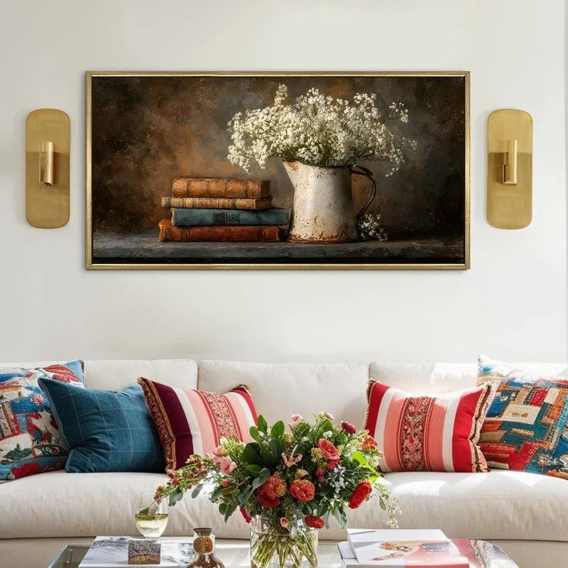 Rustic Lullaby Canvas Wall Painting With Frame media 1