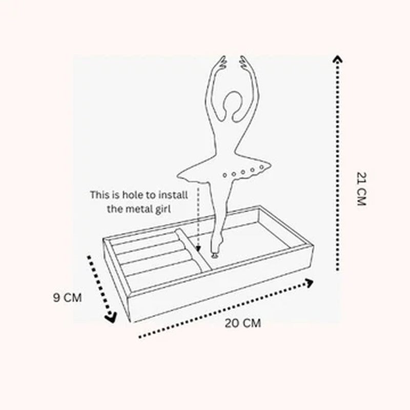 Dancing Silhouette Jewellery Organizer media 7