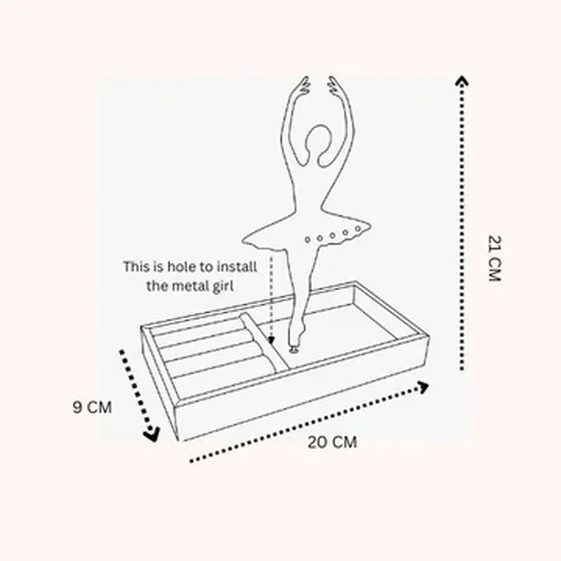 Dancing Silhouette Jewellery Organizer media 7