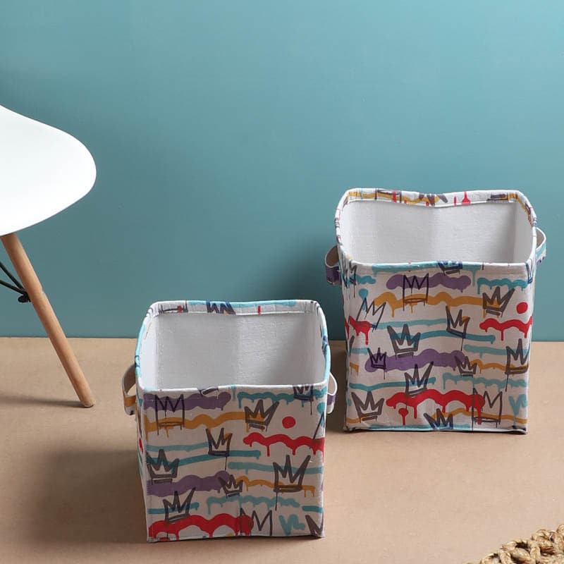 BlissBin Laundry Storage - Set Of Two media 3