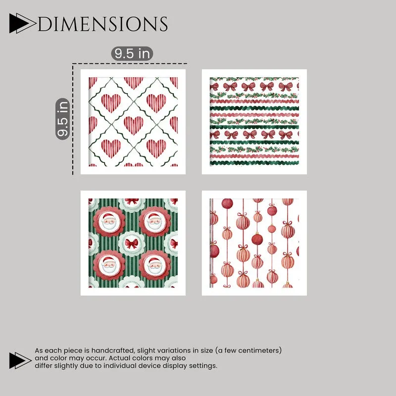 Yuletara Wall Painting - Set Of Four media 9