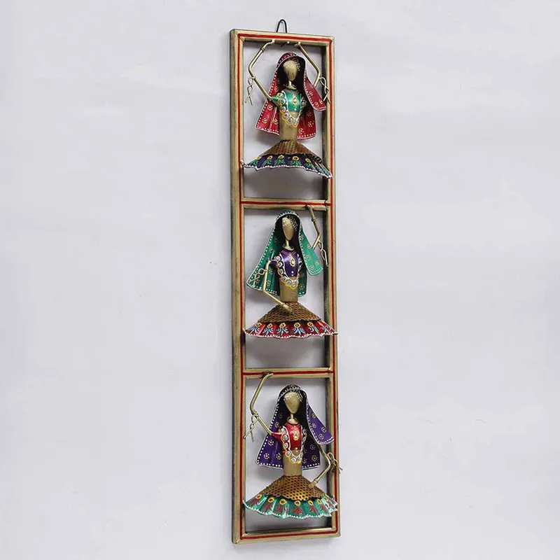 Ethnic Dancers II Iron Wall Accent media 3