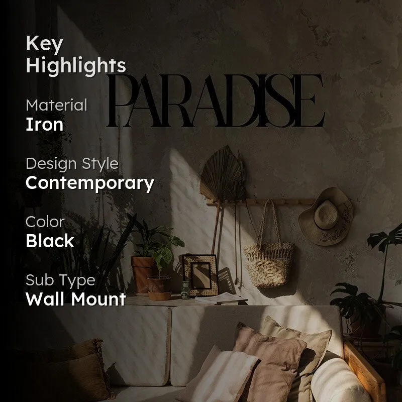 Paradise Iron Wall Accent media 2