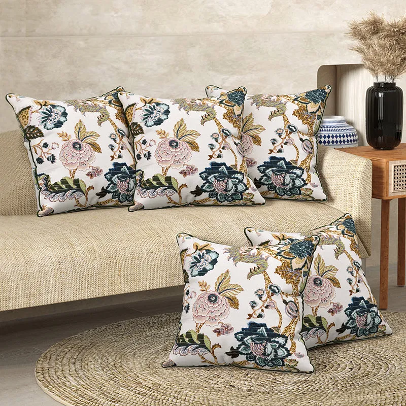 Arviya Ethnic Cushion Cover - Set Of Five media 2