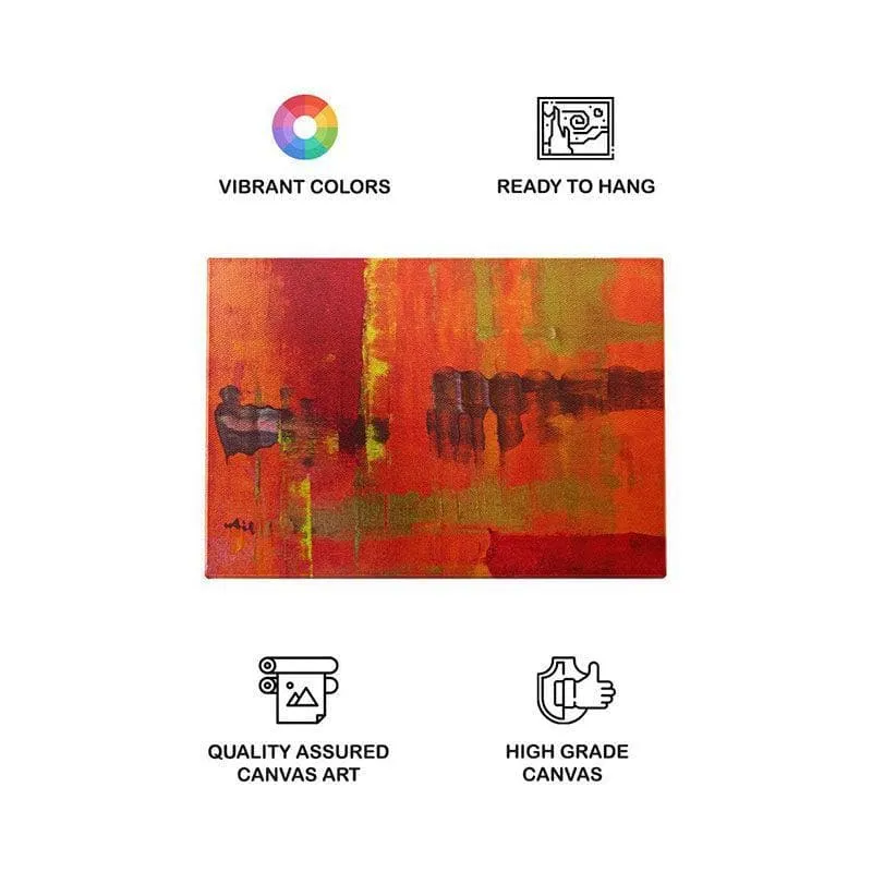Abstract Dreamscape Canvas Painting - Gallery Wrap media 3