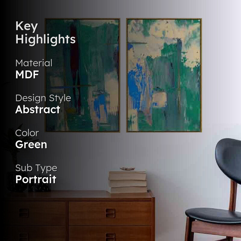 Distorted Wall Art - Set Of Two media 2