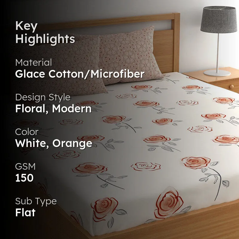 Rosita I Microfiber Microfiber Bedsheet - 150 GSM media 2