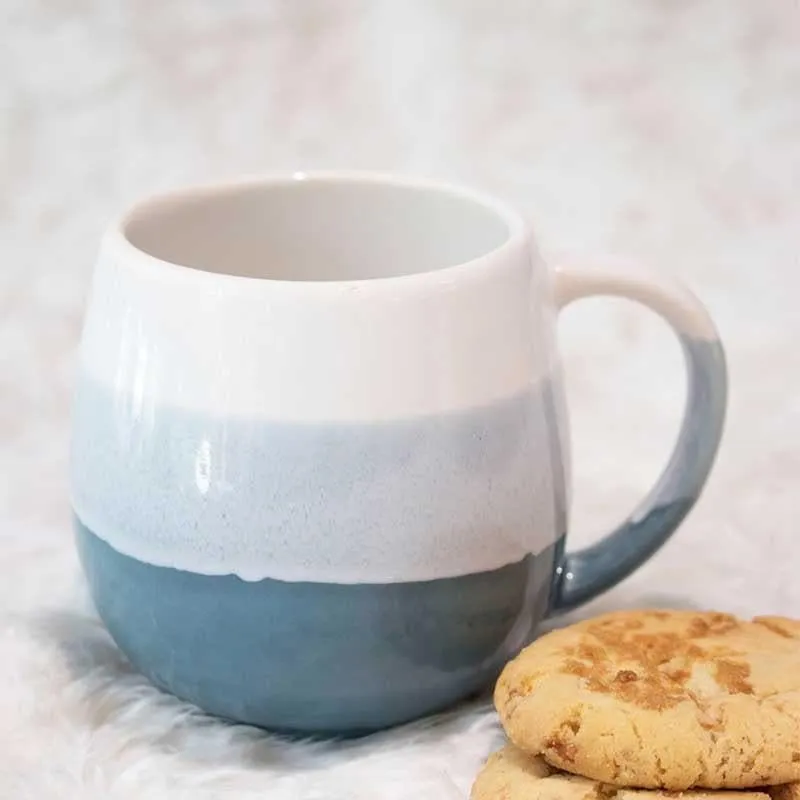 Wave Stoneware Coffee Mug (440 mL) media 4