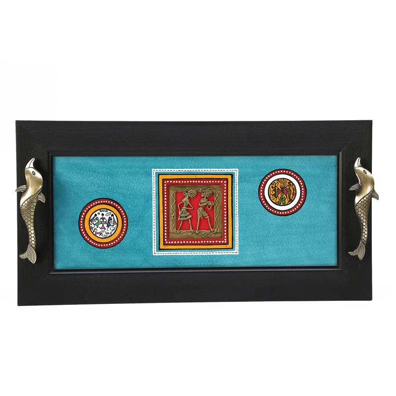 Kashvi Handcrafted Serving Tray media 4