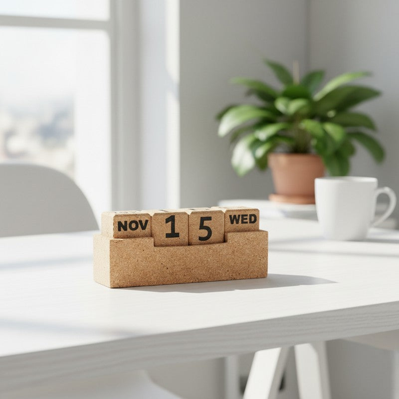 Artisan Desk Calendar Showpiece