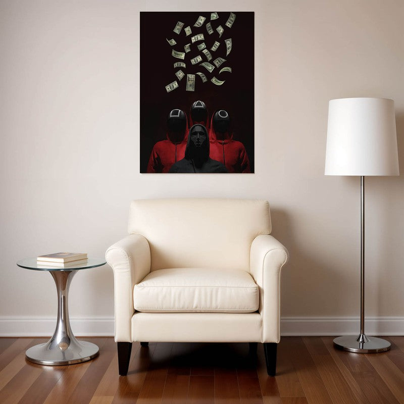 Masked Fortune I Wall Poster