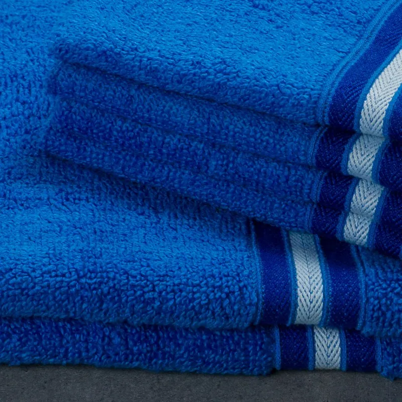 Nautica Dove Down Cotton Towel Set (Blue) - Six Piece Set media 5