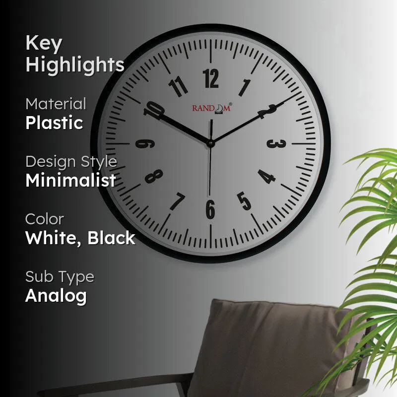 Podin Sweep Silent Wall Clock media 2