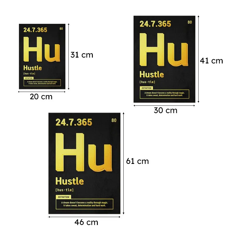 Hustle Element Wall Poster media 10