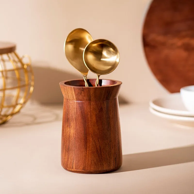 Rustiq Wooden Cutlery Holder media 3