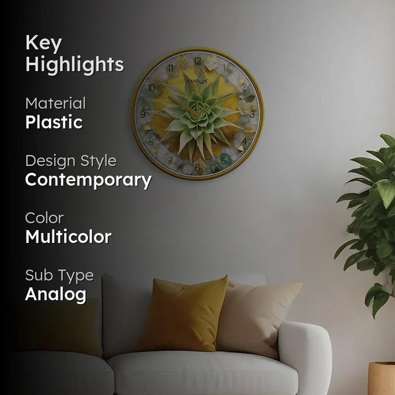 Root & Route Analog Wall Clock media 2
