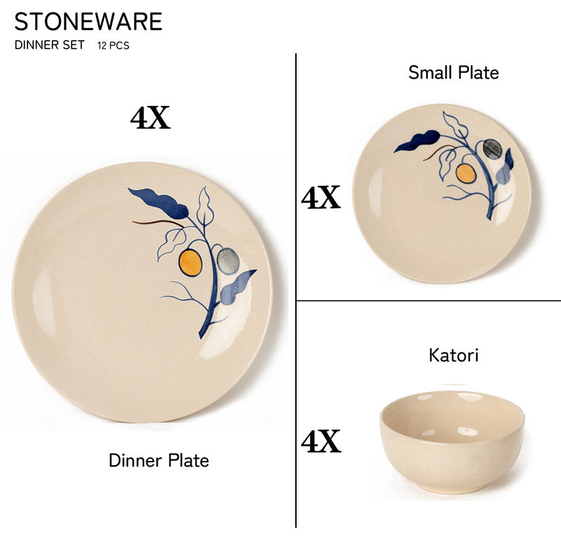 Floranzo Dinner Set - 12 Piece Set media 4