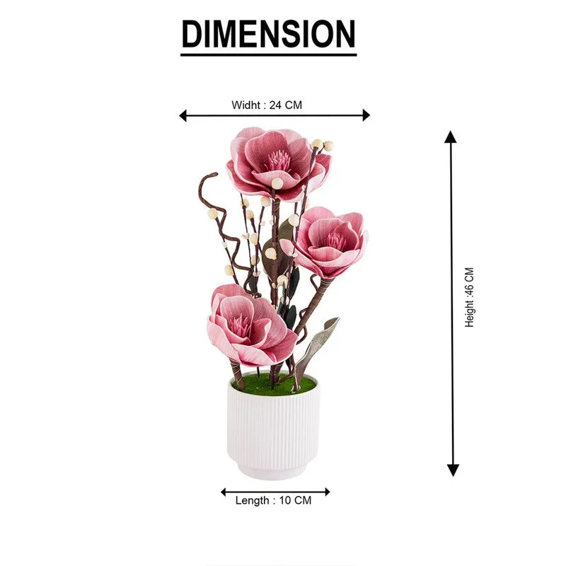 AarviDecor Petal Bloom Foam Artificial Plants media 9