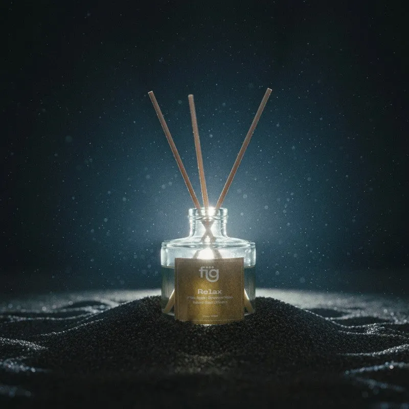 Fig Living Relax Apple and Cinamon Reed Diffusor - IFRA Standard Perfumes media 4