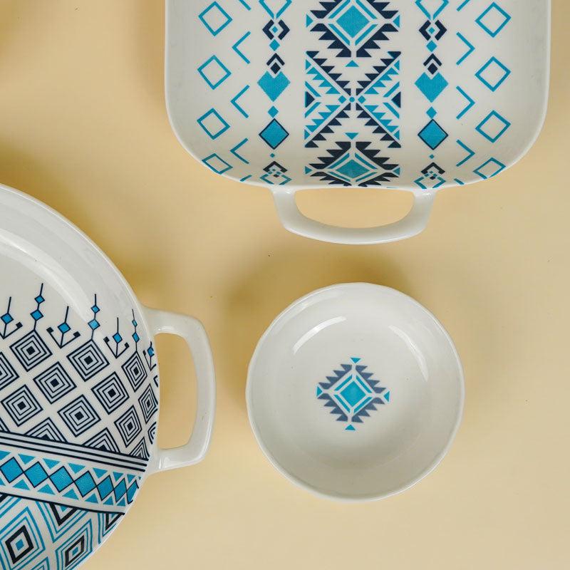 Jivo Ethnic Porcelain Serving Set - Four Piece Set media 5