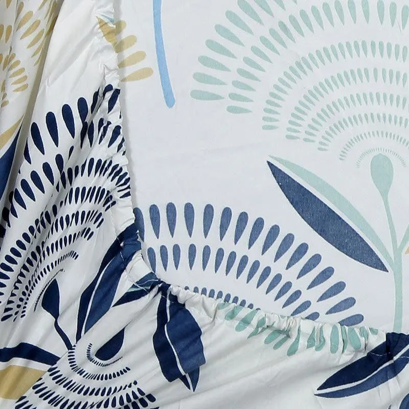 Pristine Blooms Bedsheet - 180 GSM media 4