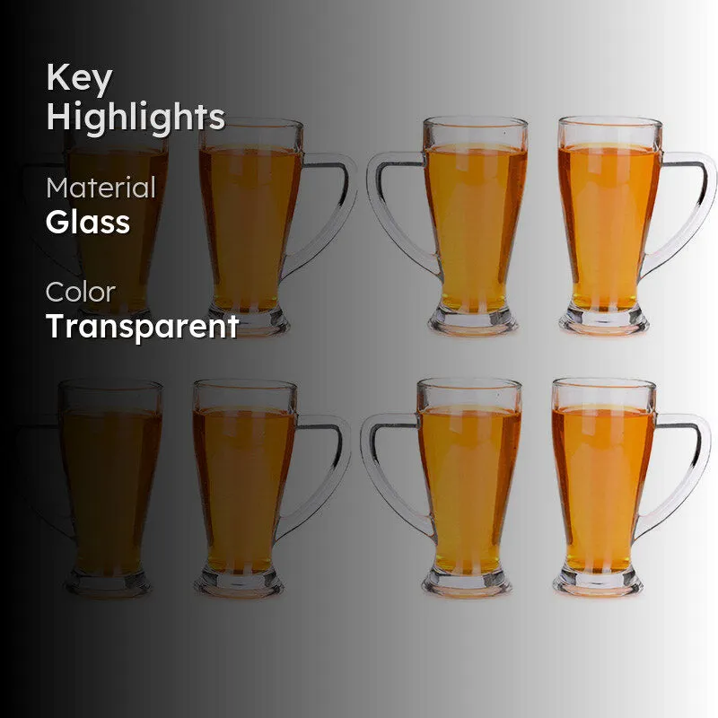 Rodia Beer Mug (250 ML) - Set Of Eight media 2