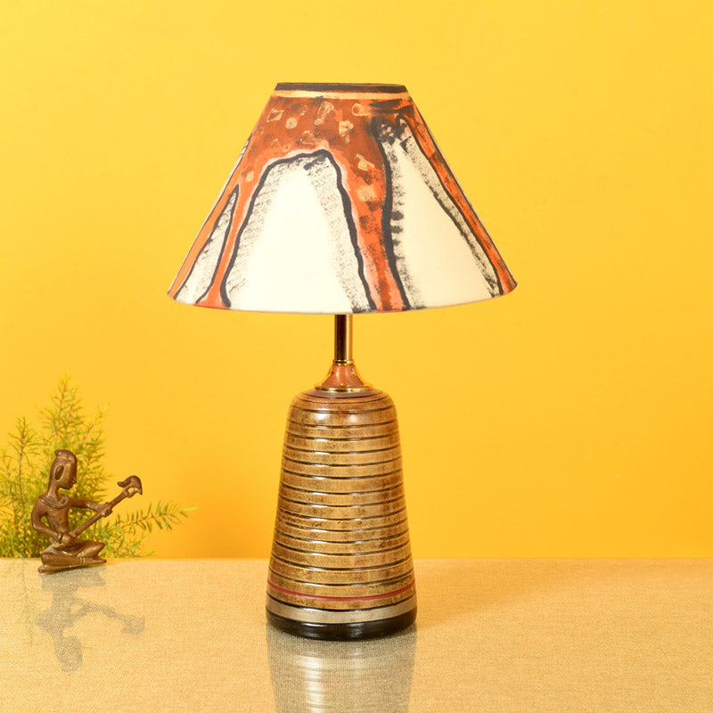 Kanta Terracotta Table Lamp - Multicolor media 3