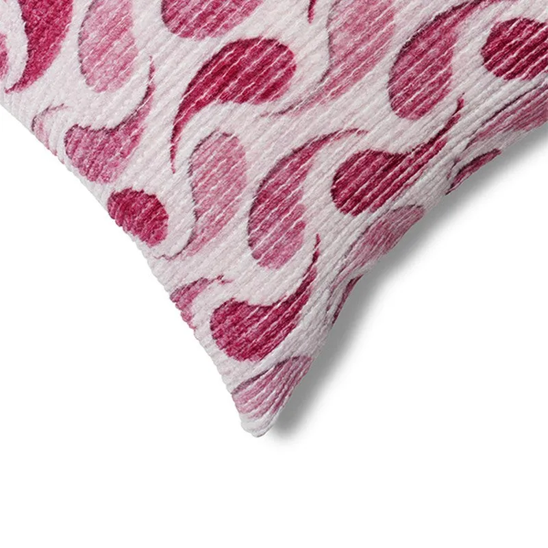 FloralDreamline Cushion Cover (Pink) - Set Of Two media 4