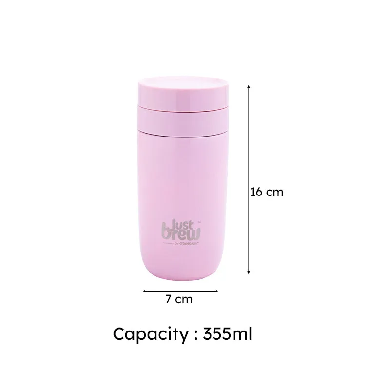 Sip Silico Insulated Sipper (Pink) - 355 mL - 7