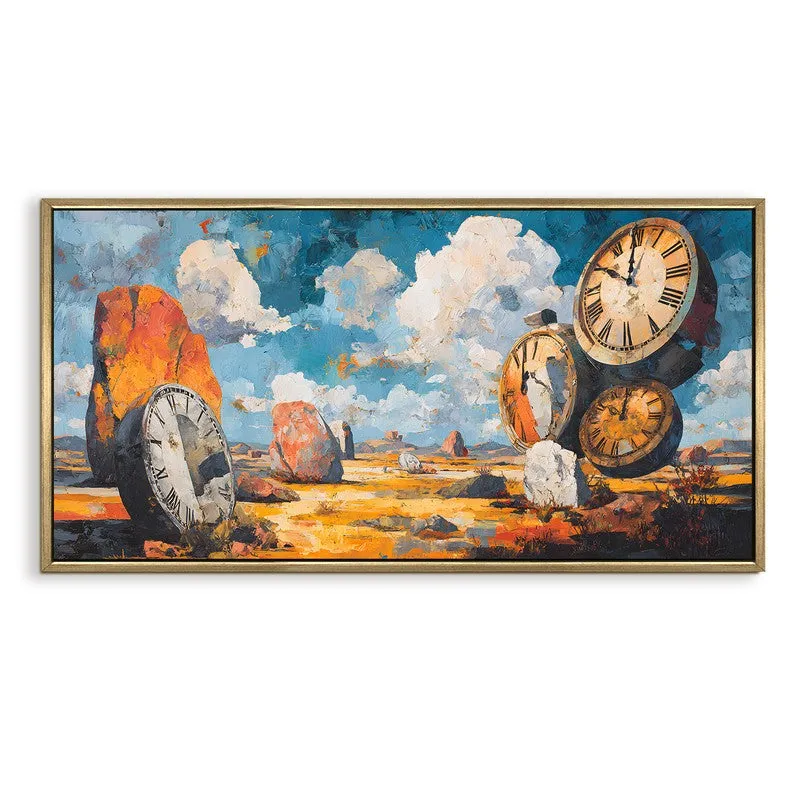 Eternal Pause Canvas Wall Painting With Frame media 3