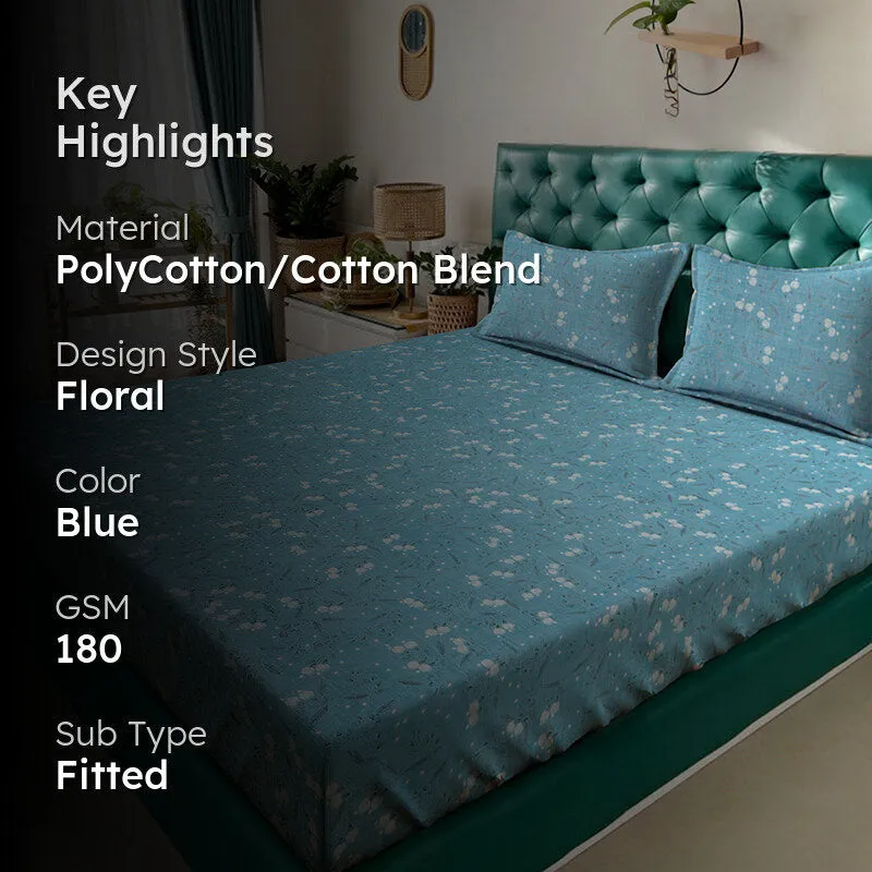 Andrey Fitted Bedsheet - 180 GSM media 2